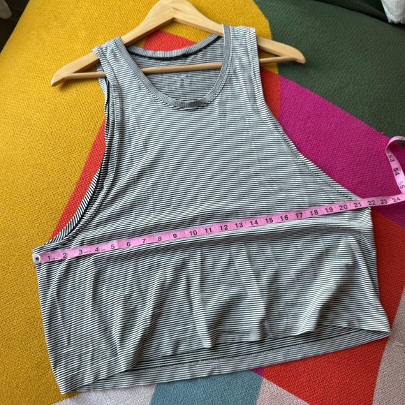 Nux Striped Workout Tank Top - Picture 10 of 10
